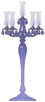 Ice Palace Floor Candle Holder