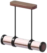 Horizontal Cylinder Pendant Lamp