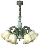 Flower-Shaped Chandelier