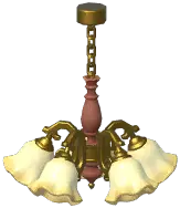 Flower-Shaped Chandelier