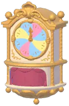 Lustrous Theater Clock