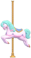 Lustrous Carousel Horse