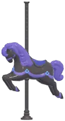 Lustrous Carousel Horse
