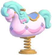 Lustrous Rocking Horse
