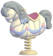 Lustrous Rocking Horse