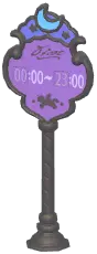 Lustrous Open Hours Sign