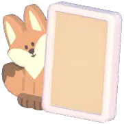 Brown Fox Photo Frame