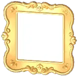 Square Ruffle Photo Frame
