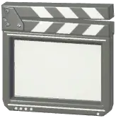Clapperboard Photo Frame