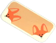 Fox Wood Fiber Rug