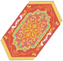 Hexagonal Medallion Rug