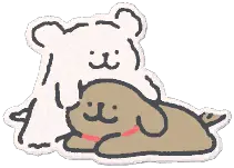 Petting MALTESE Rug