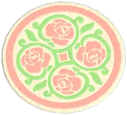 Rose Collage Tile