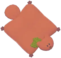 Fabric Flying Squirrel Rug
