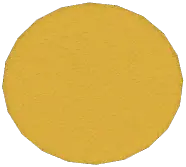 Medium Yellow Short-Pile Rug