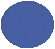 Medium Blue Short-Pile Rug