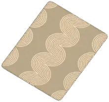 Brown Ripple Rug