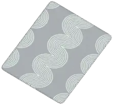 Gray Ripple Rug