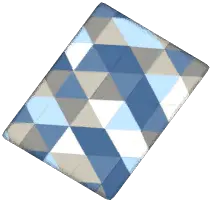 Minimalist Blue Rug
