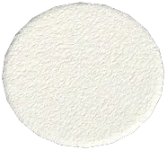 Medium White Short-Pile Rug