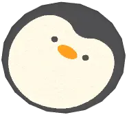 Penguin Round Rug
