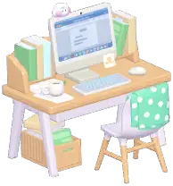 Book Writing Desk