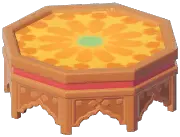 Gold Sand Octagonal Table
