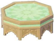 Gold Sand Octagonal Table