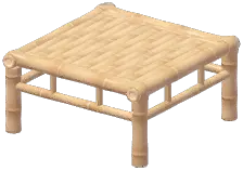 Bamboo Square Table