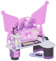 Kuromi Gaming Desk