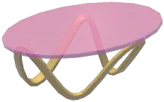 Shallowveil Wavy-Leg Tea Table