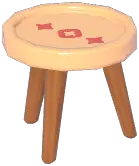 Festive Minimalist Side Table