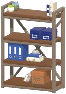 Light Brown Industrial Storage