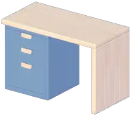 Minimalist Multi-Drawer Bar Counter