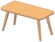 Minimalist Long Dining Table