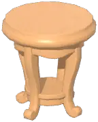 Retro Sofa Accent Table