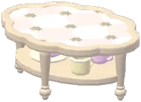 Forestbell Ruffle Tea Table