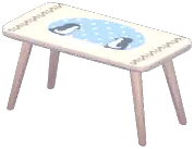 Penguin's Gaze Long Dining Table