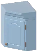 Rustic Corner Cabinet