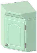 Rustic Corner Cabinet