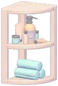 Minimalist Corner Storage