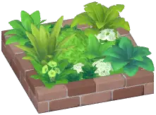 Square Flower Bed