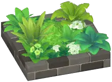 Square Flower Bed