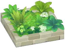 Square Flower Bed