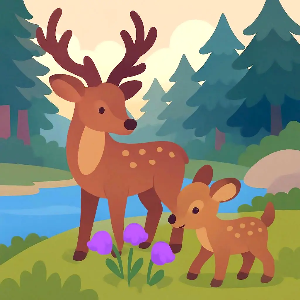 Puzzle (Creek-Crossing Deer)