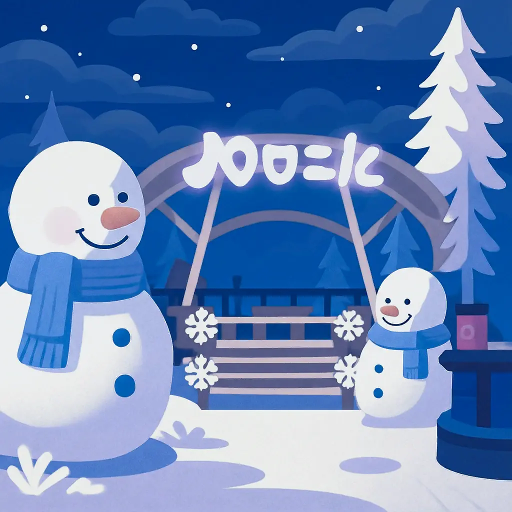 Snow Concert Puzzle Box