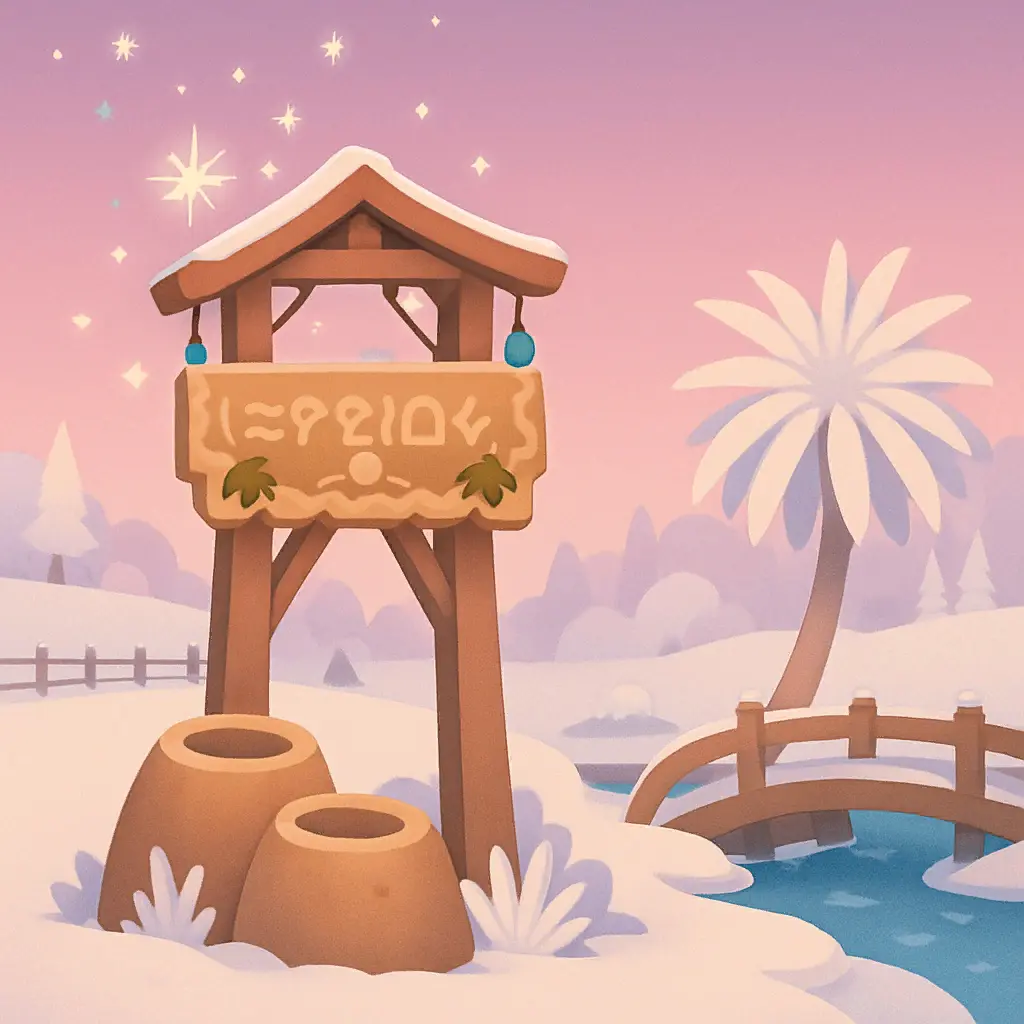 Glistening Snowscape Puzzle Box
