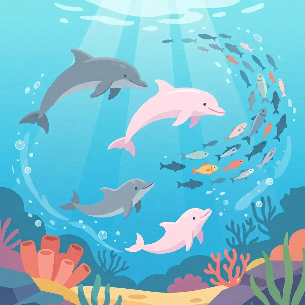 Dolphin Hunt Puzzle Box