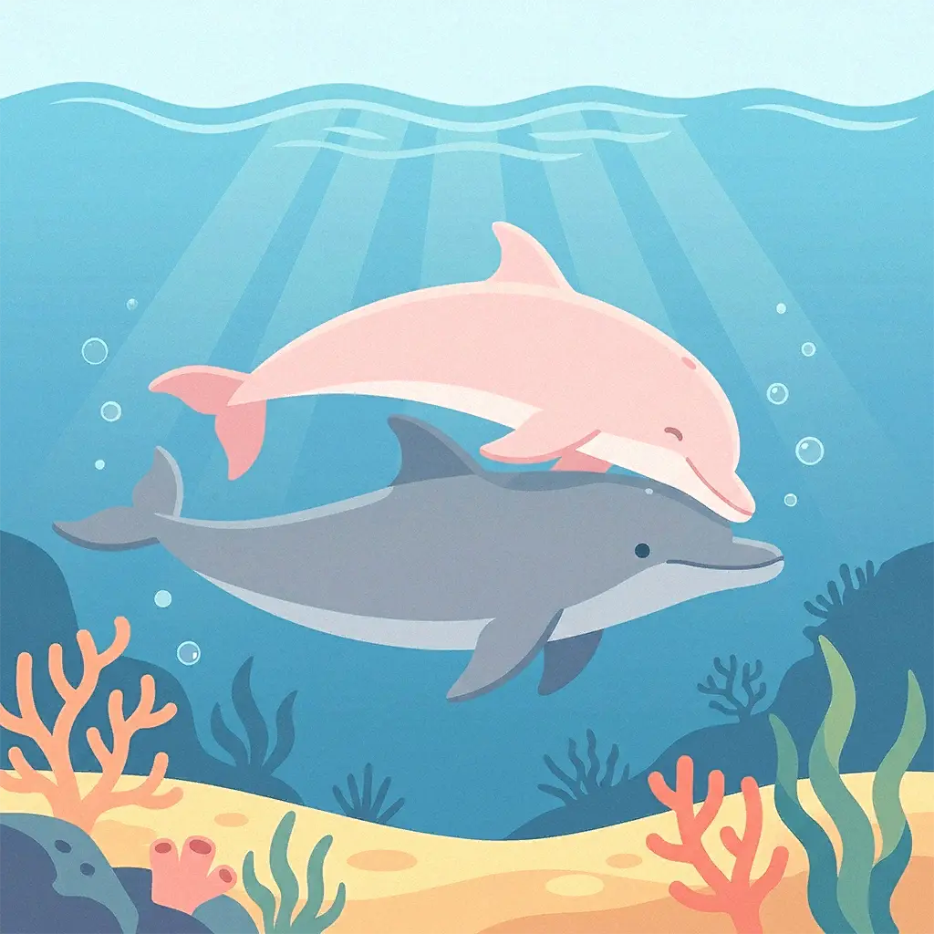 Playful Dolphins Puzzle