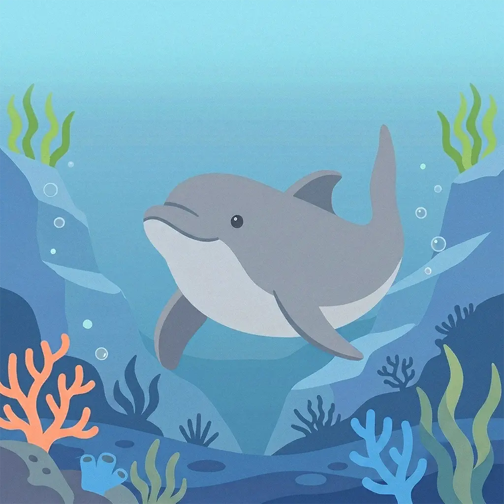 Lone Dolphin Puzzle